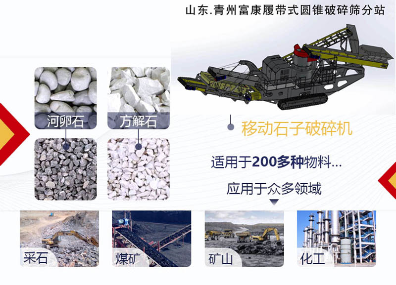 移動石子破碎機